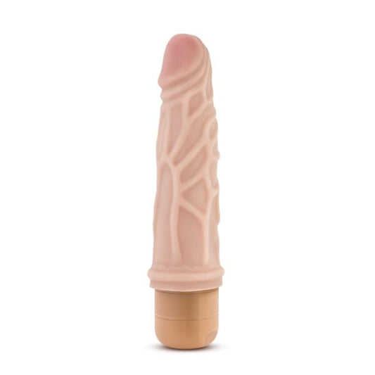 Dr Skin Cock Vibe 3 Realistic Dildo Beige - Secret Garden