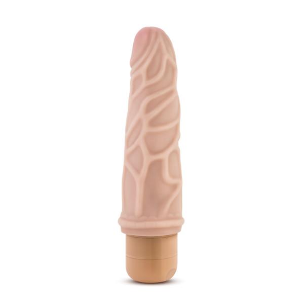 Dr Skin Cock Vibe 3 Realistic Dildo Beige - Secret Garden