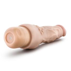 Dr Skin Cock Vibe 4 Beige Vibrating Dildo - Secret Garden