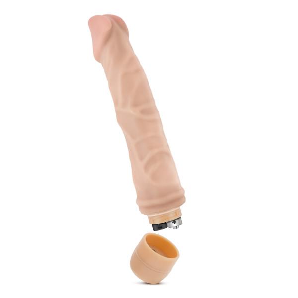 Dr Skin Cock Vibe #6 9 inches Dong Beige