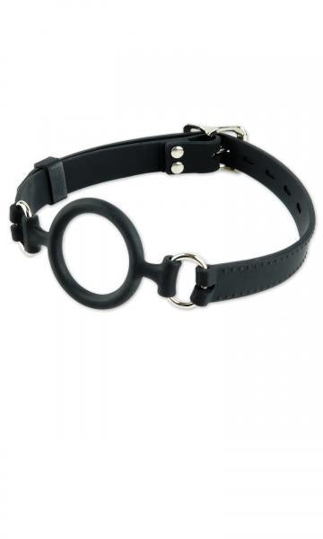 Fetish Fantasy Extreme Silicone O-ring Gag Black - Secret Garden