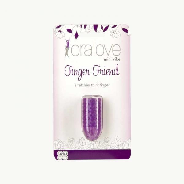 Oralove Finger Friend Purple Vibrator - Secret Garden