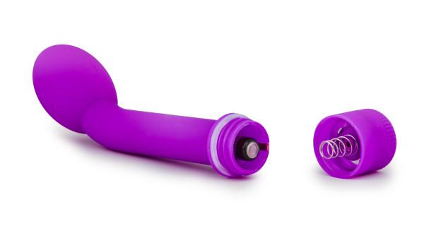 G Slim Petite Satin Touch Purple Vibrator - Secret Garden