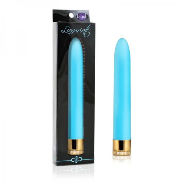 Blush Luxuriate Vibrator Blue - Secret Garden