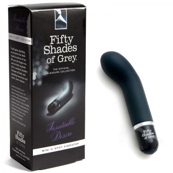 Fifty Shades Of Grey Insatiable Desire Mini G-Spot Vibrator - Secret Garden