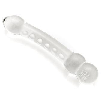 Fifty Shades of Grey Drive Me Crazy Glass Massage Wand - Secret Garden