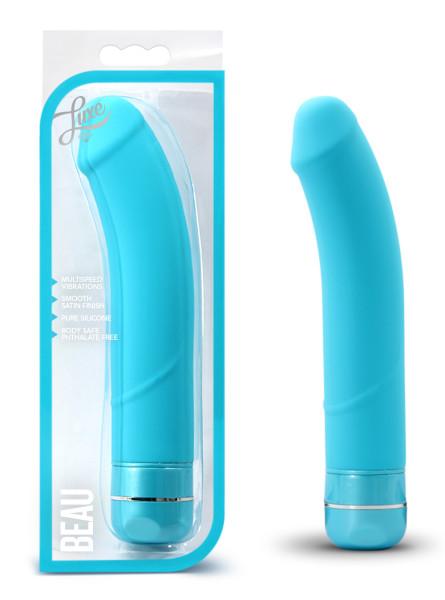 Beau Silicone G-Spot Vibe Blue - Secret Garden