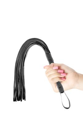 Fetish Fantasy First Time Flogger Black 20 Inches - Secret Garden