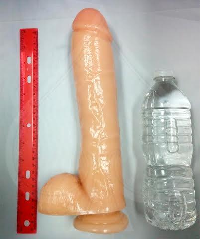 Hung Rider Hammer Dildo Beige - Secret Garden