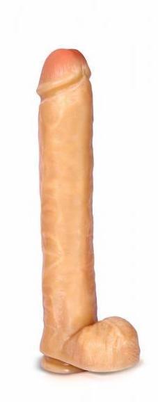 Bruno Dildo 14in - Beige - Secret Garden