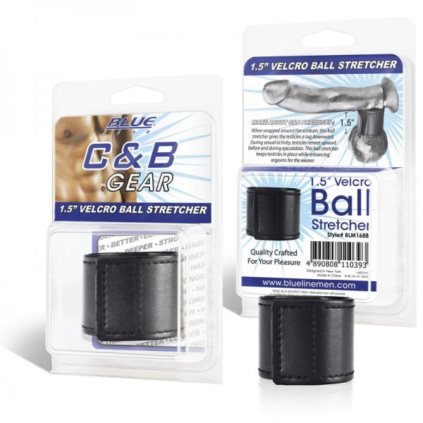 C & B Gear 1.5 inches Velcro Ball Stretcher Black - Secret Garden