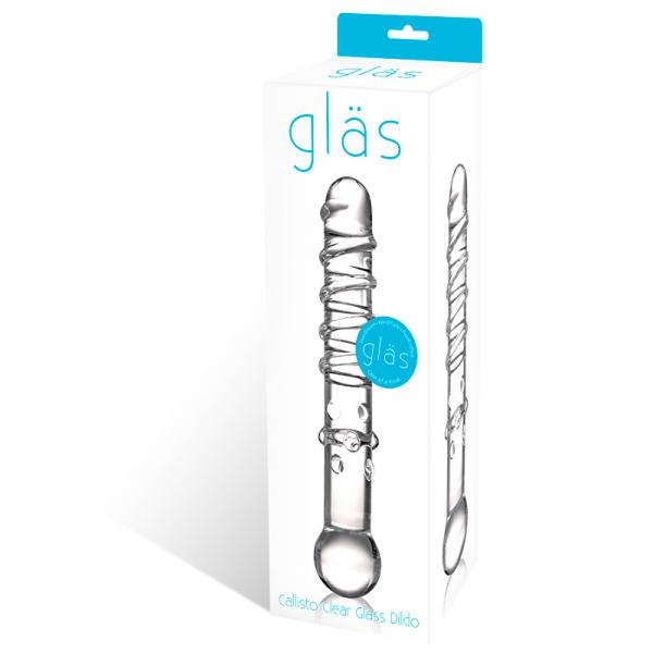 Glas Callisto Clear Glass Dildo