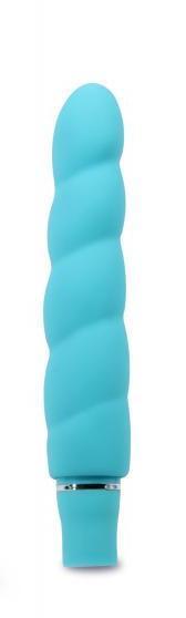 Anastasia Silicone 10 Speed Vibe - Aqua - Secret Garden