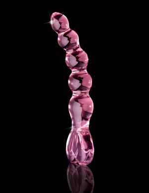 Icicles No 43 Pink Glass Beaded Massager