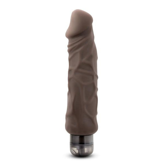 Home Wrecker 9 inches Realistic Vibrator - Brown - Secret Garden