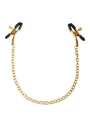 Fetish Fantasy Gold Chain Nipple Clamps - Secret Garden