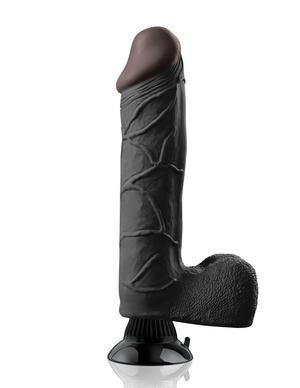 No 11 Wallbanger Vibrating Dildo - Black - Secret Garden