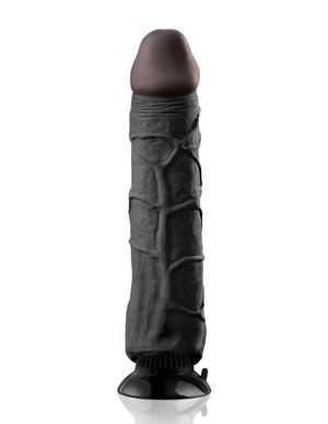 No 11 Wallbanger Vibrating Dildo - Black - Secret Garden