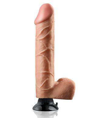 Real Feel Deluxe No 12 12 inches Beige Dildo - Secret Garden