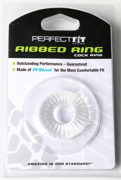 Ribbed Ring Clear - Secret Garden