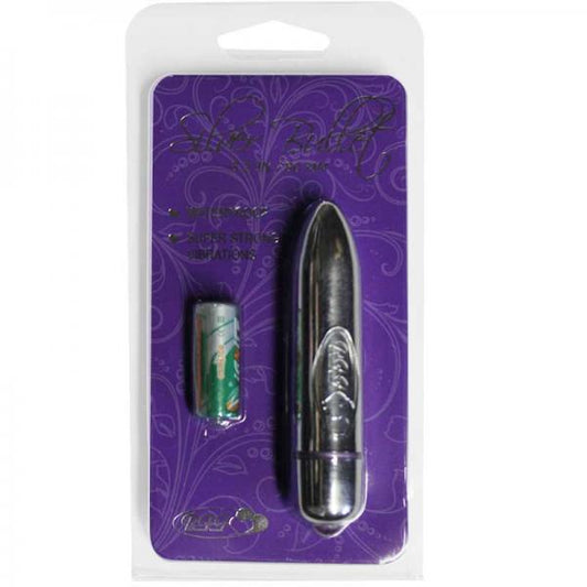 Bff Waterproof Vibrating Bullet Silver - Secret Garden