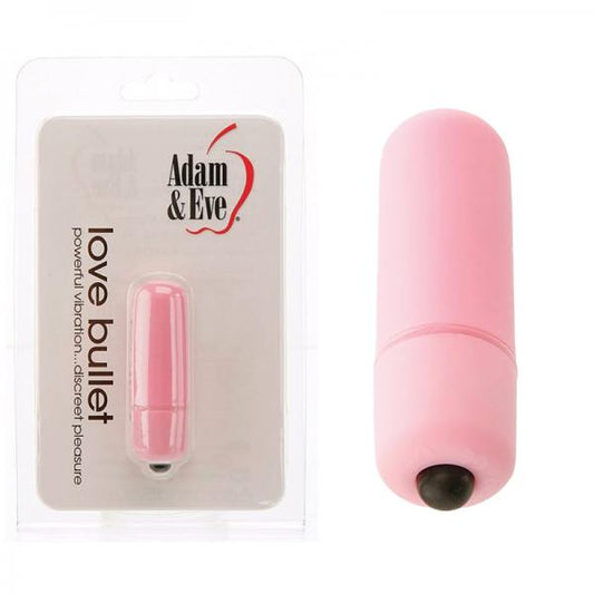 Adam & Eve Love Bullet Vibrator Pink - Secret Garden