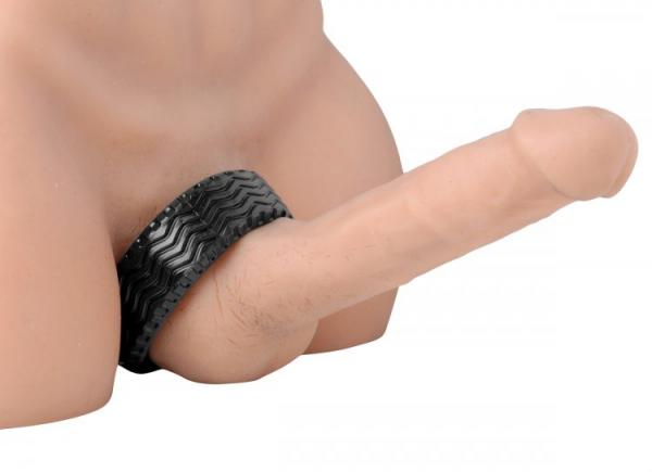 Tread Ultimate Tire Cock Ring Black - Secret Garden