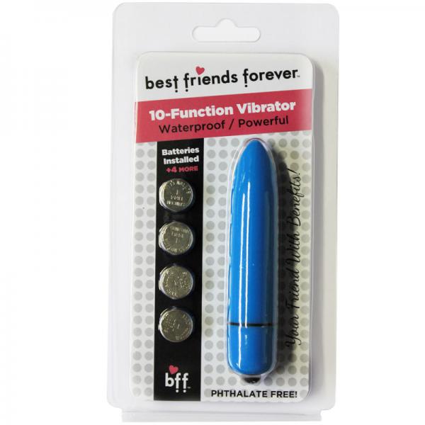 Bff Waterproof Friends W/benefits Bullet Blue 8cm - Secret Garden