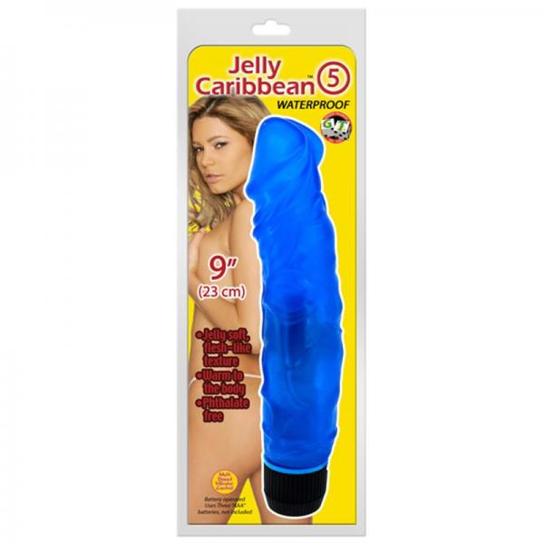 Waterproof Jelly Caribbean #5 Vibe - Blue - Secret Garden