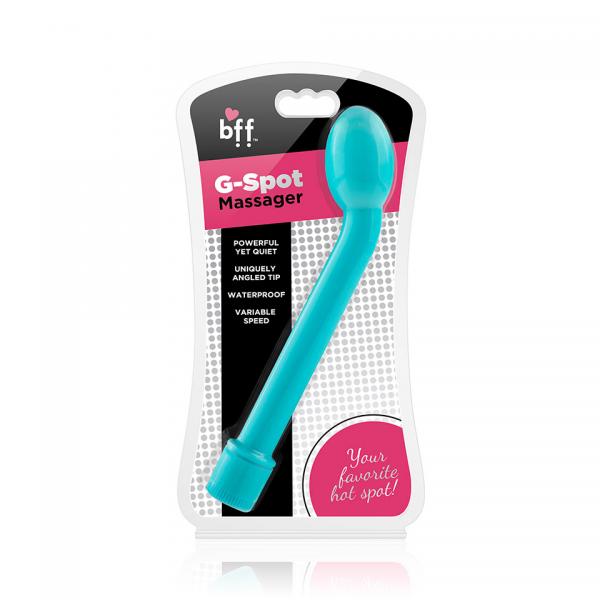 Bff G-Spot Massager Curved Teal Blue - Secret Garden