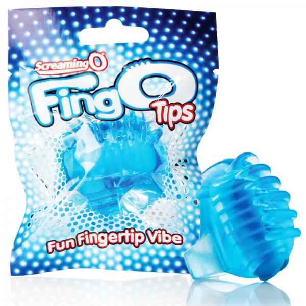 Fingo Tips Blue Fingertip Vibrator - Secret Garden