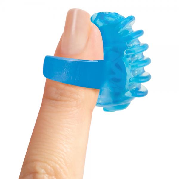 Fingo Tips Blue Fingertip Vibrator - Secret Garden