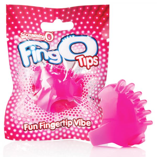 FingO Tips Fingertip Vibe - Pink - Secret Garden