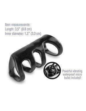 Fantasy X-Tensions Vibrating Power Cage Black - Secret Garden