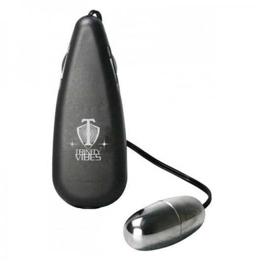 Trinity Vibes Silver Vibrating Egg - Secret Garden