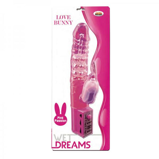 Wet Dreams Love Bunny Magenta Pink Vibrator - Secret Garden