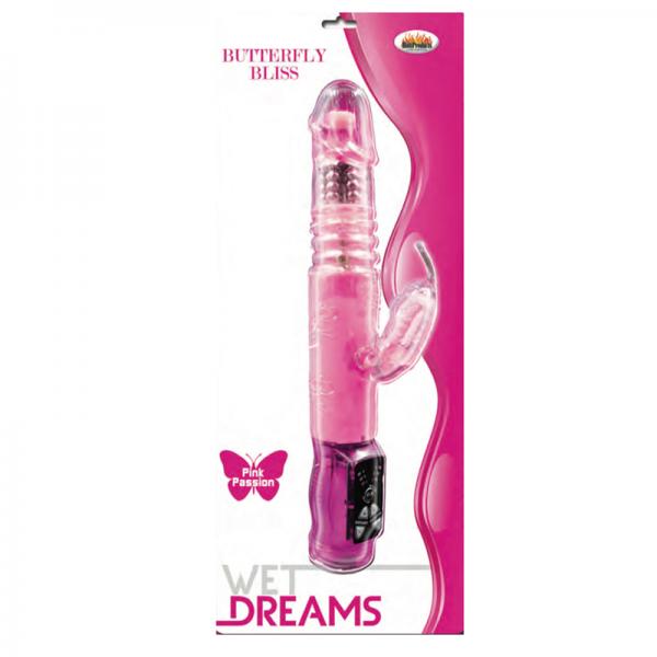 Wet Dream Butterfly Bliss Mini Pink Vibrator - Secret Garden