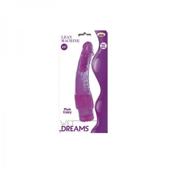 Lean Machine Purple Realistic Vibrator - Secret Garden