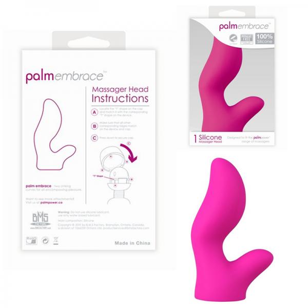 Palm Embrace Silicone Head Attachment - Secret Garden