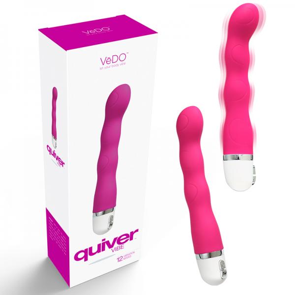 Vedo Quiver Mini Vibe Hot In Bed Pink - Secret Garden