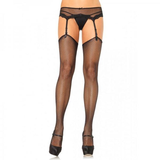 Fishnet Stocking Black O/S - Secret Garden