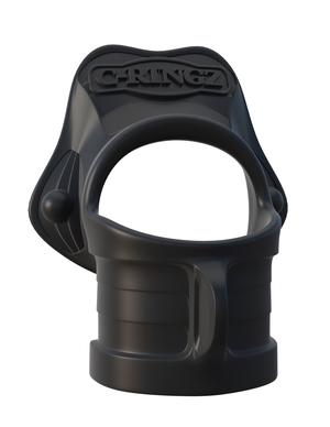Fantasy C-Ringz Rock Hard Ring & Ball Stretcher Black - Secret Garden