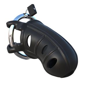 Fantasy C-Ringz Hardcore Silicone Cock Blocker Black - Secret Garden