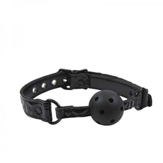 Sinful Black Ball Gag - Secret Garden