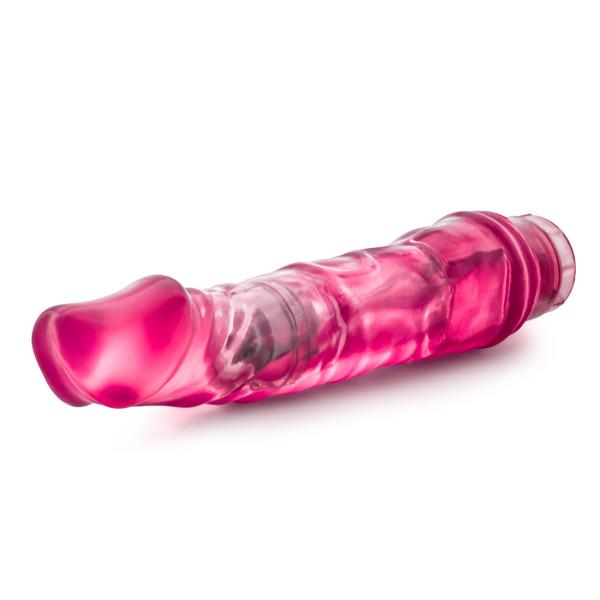 B Yours Vibe 6 9 inches Vibrating Dildo Pink - Secret Garden