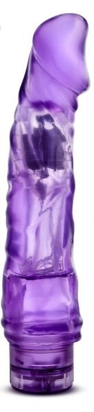 B Yours Vibe 6 Purple Realistic Vibrator - Secret Garden