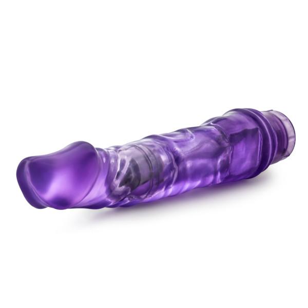 B Yours Vibe 6 Purple Realistic Vibrator - Secret Garden