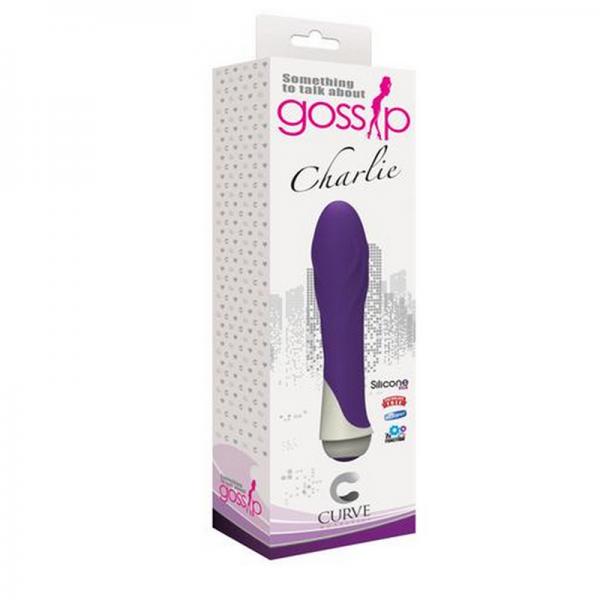 Charlie 7 Function Waterproof Silicone Vibrator Purple - Secret Garden