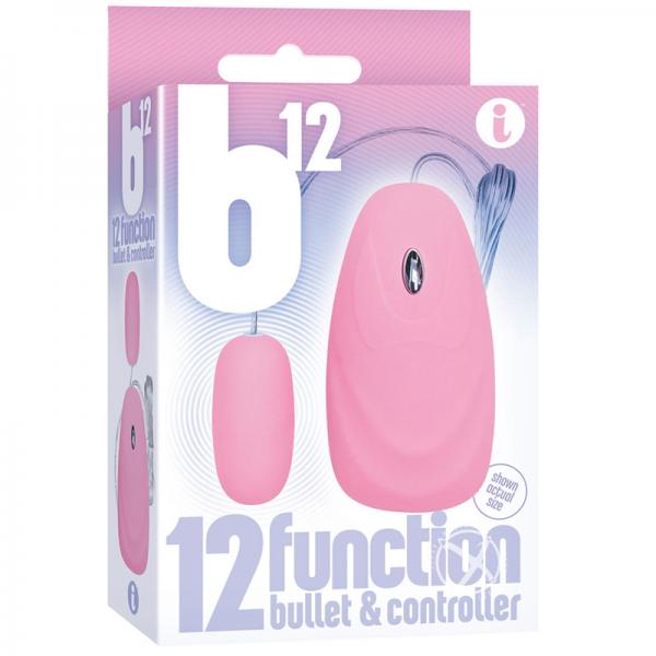 B12 Bullet Vibrator and Controller Pink - Secret Garden