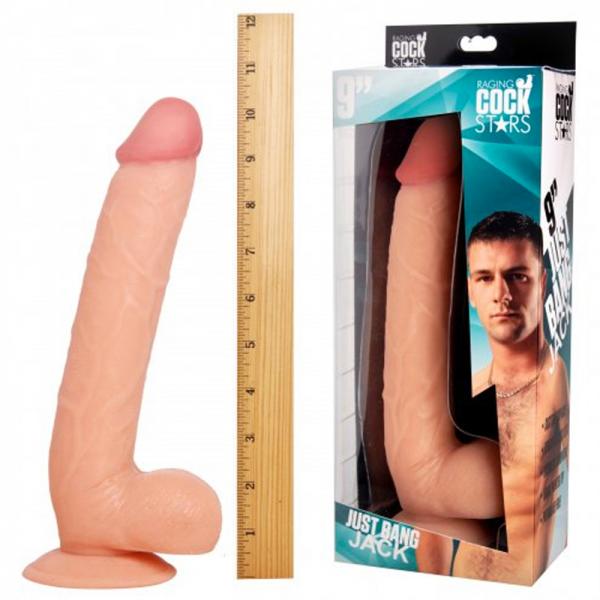 Just Bang Jack 9 inches Beige Dildo